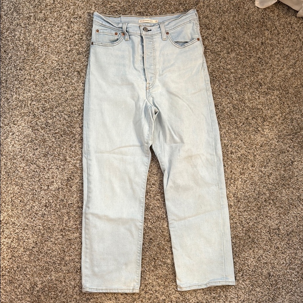 Levi's Women's High Rise Light Blue Jeans